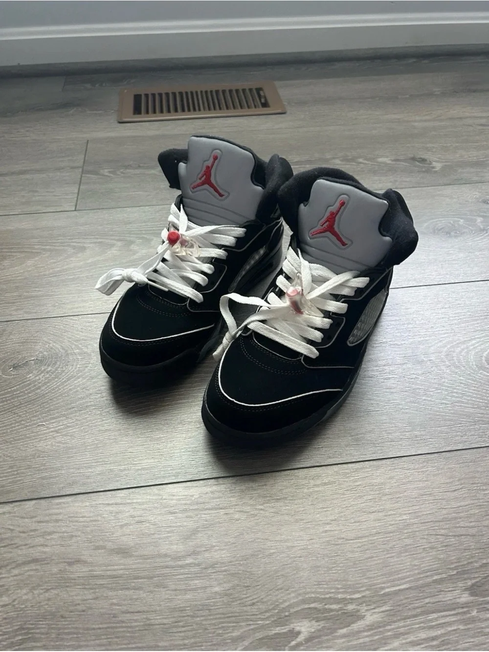 OG retro Jordan 5 black metallic reimagined Sneakers